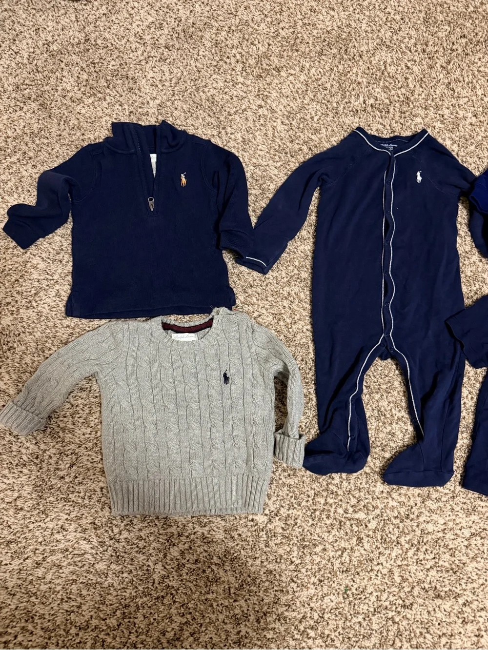 Ralph Lauren Baby Boy Clothing Lot - NB, 9M,12M,18M